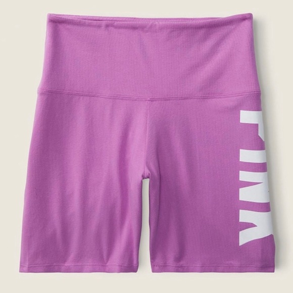 Victoria's Secret Pink SET House Party Racerback Tank & 6" Cotton Biker Shorts - Picture 5 of 12